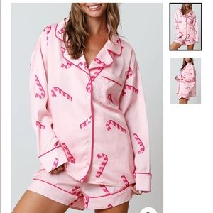 Holiday Satin Pajamas